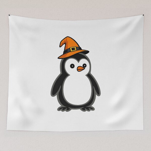 Item preview, Pippo Halloween Edition | Cute Minimalist Penguin designed and sold by Pippo-Penguin.
