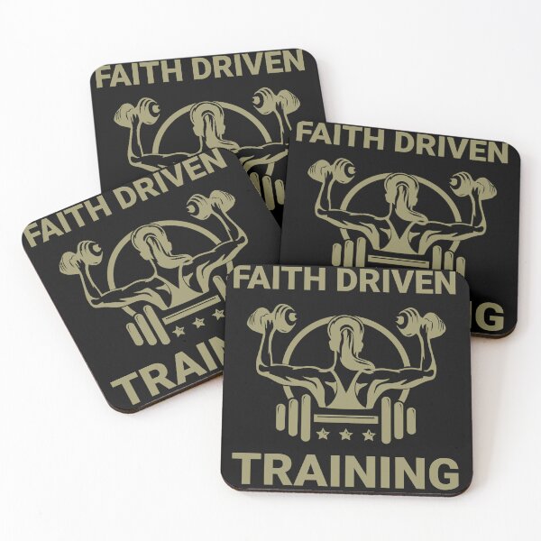 Item preview, Faith Driven Training Christian Gym Woman designed and sold by Bezuiden.