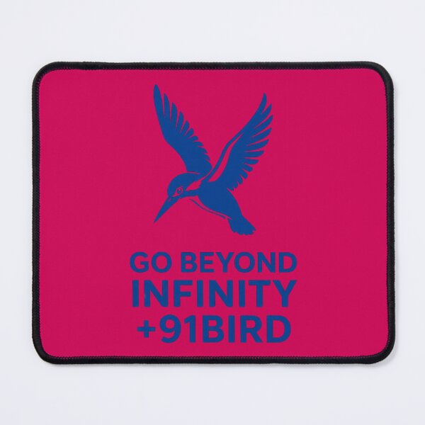 Item preview, +91BIRD Go Beyond Infinity (Yokohama Blue) designed and sold by Plus91BIRD.