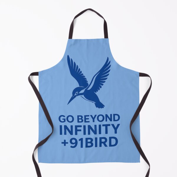 Item preview, +91BIRD Go Beyond Infinity (Yokohama Blue) designed and sold by Plus91BIRD.