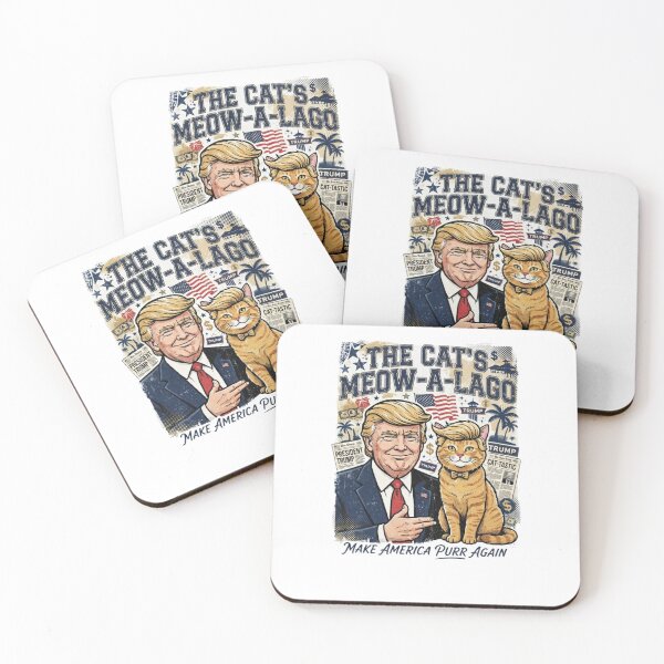 Item preview, Funny Donald Trump Cat Lover Make America Purr Again Vintage Artwork designed and sold by FreakToons.