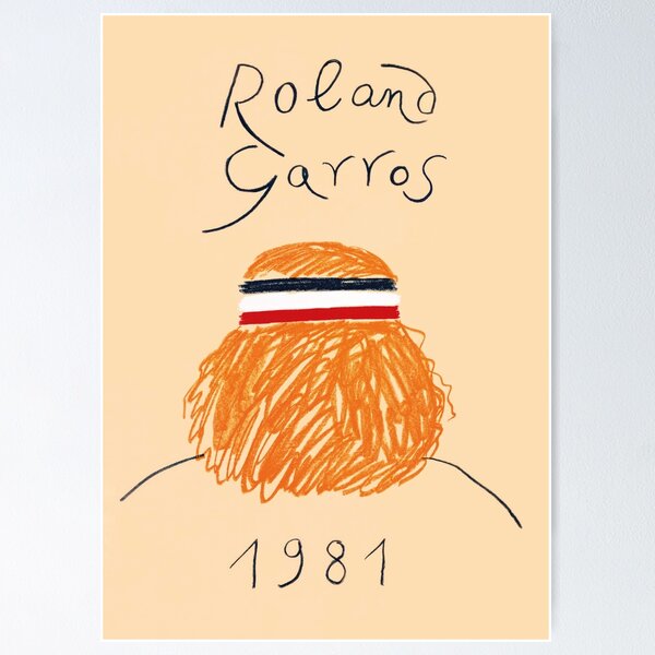 Item preview, Roland Garros Poster 81 designed and sold by VenusArt7.