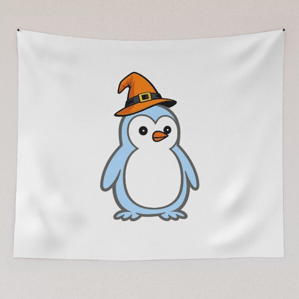 Item preview, Pippo Halloween Edition | Cute Minimalist Penguin designed and sold by Pippo-Penguin.