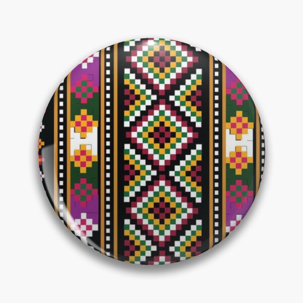 Item preview, Colorful Geometric Folk Pattern |  Textile Inspired Design designed and sold by LUMACRAFT1.
