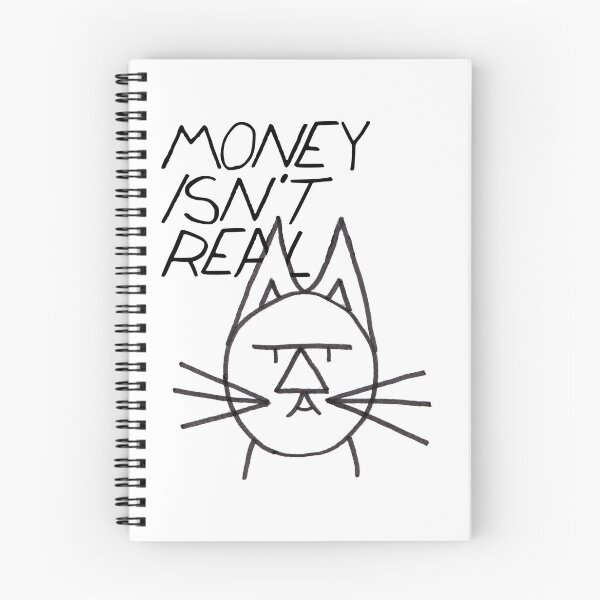 Item preview, FeltTipCat - Money Isn't Real designed and sold by felttipcat.