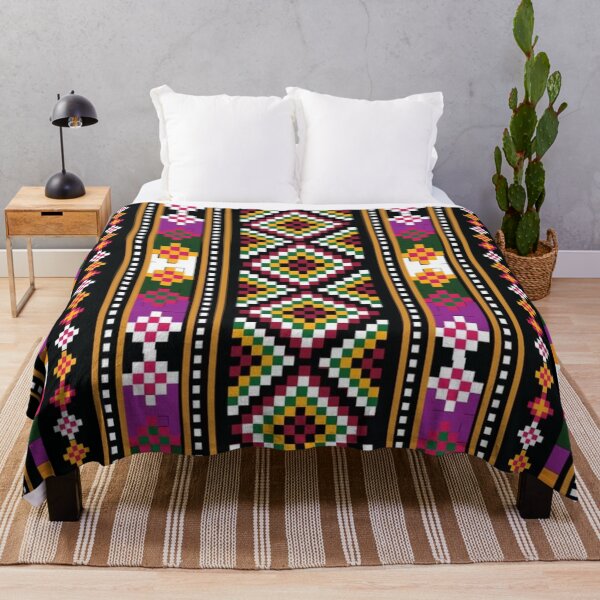 Item preview, Colorful Geometric Folk Pattern | Textile Inspired Design designed and sold by LUMACRAFT1.