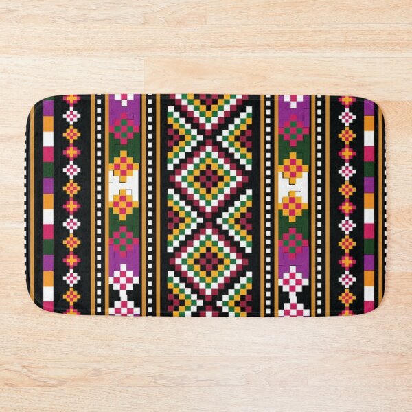 Item preview, Colorful Geometric Folk Pattern |  Textile Inspired Design designed and sold by LUMACRAFT1.
