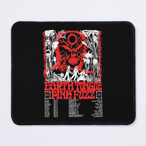 Item preview, Earth Tongue Pink Fuzz Usa Tour Spring 2026 Art designed and sold by yuckticke.