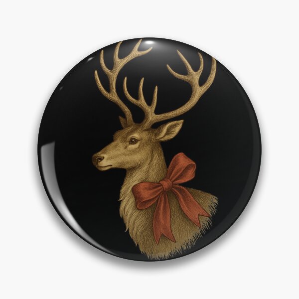 Item preview, Victorian Christmas Stag designed and sold by DustyCuriositie.