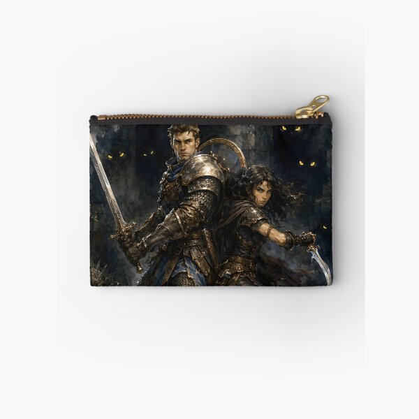 Item preview, Dungeon Ambush Warrior and Rogue Stand Together designed and sold by Neely Stewart.