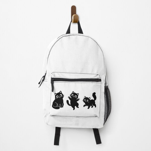 Item preview, Cute Black Cat Sticker Pack | Kawaii Cartoon Cat T-Shirt Design designed and sold by cats-dogs1.