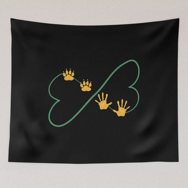 Item preview, Paw and Handprint Infinity Connection Design designed and sold by Dmo3HarkoArt.