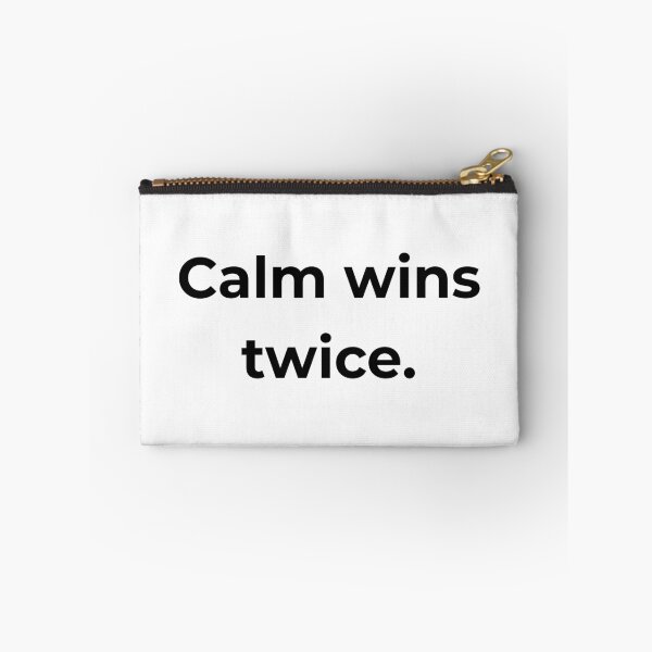 Item preview, Calm wins twice. designed and sold by MPSTUDIOPL.