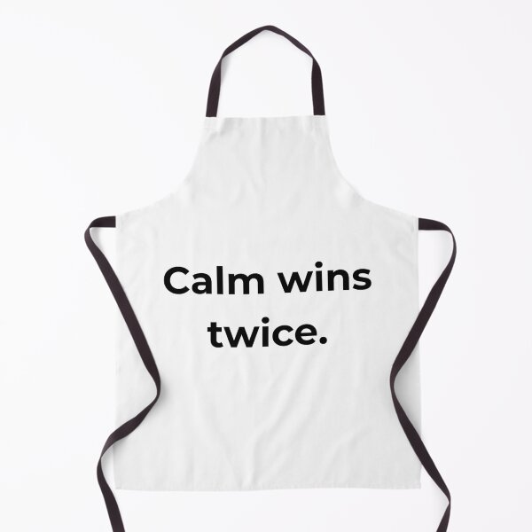 Item preview, Calm wins twice. designed and sold by MPSTUDIOPL.