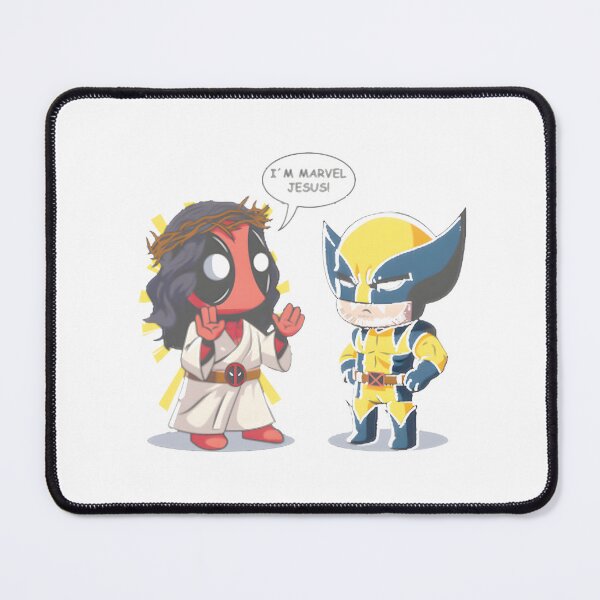 Item preview, Deadpool Jesus designed and sold by OrmondeDrinn.