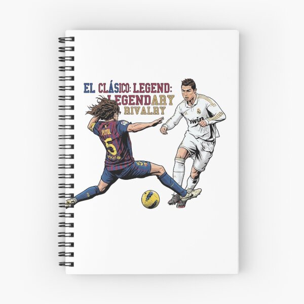 Item preview, El Clasico Cristiano Ronaldo vs Carles Puyol Legendary Rivalry Comic Book Art designed and sold by annaarthk.