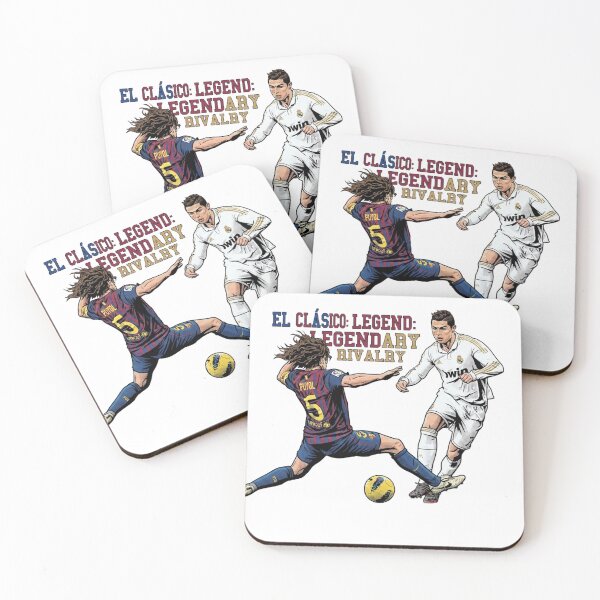 Item preview, El Clasico Cristiano Ronaldo vs Carles Puyol Legendary Rivalry Comic Book Art designed and sold by annaarthk.