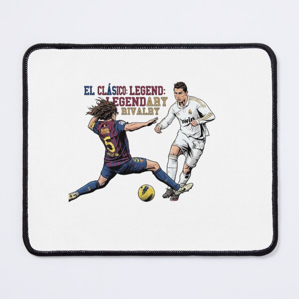 Item preview, El Clasico Cristiano Ronaldo vs Carles Puyol Legendary Rivalry Comic Book Art designed and sold by annaarthk.