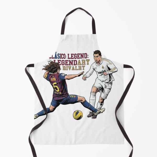 Item preview, El Clasico Cristiano Ronaldo vs Carles Puyol Legendary Rivalry Comic Book Art designed and sold by annaarthk.