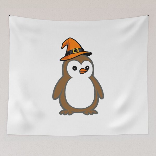 Item preview, Pippo Halloween Edition | Cute Minimalist Penguin designed and sold by Pippo-Penguin.