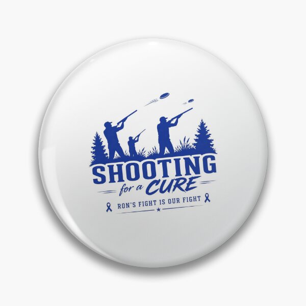 Item preview, Shooting For A Cure Ron's Fight Is Our Fight designed and sold by yuckticke.