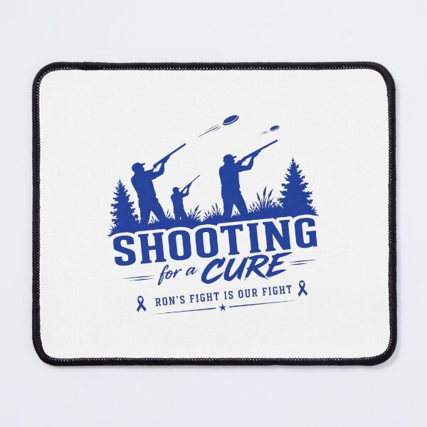 Item preview, Shooting For A Cure Ron's Fight Is Our Fight designed and sold by yuckticke.