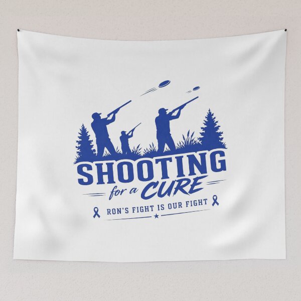 Item preview, Shooting For A Cure Ron's Fight Is Our Fight designed and sold by yuckticke.