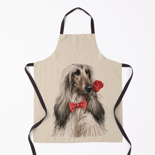Item preview, Afghan Hound with a Rose designed and sold by Erika Kaisersot.