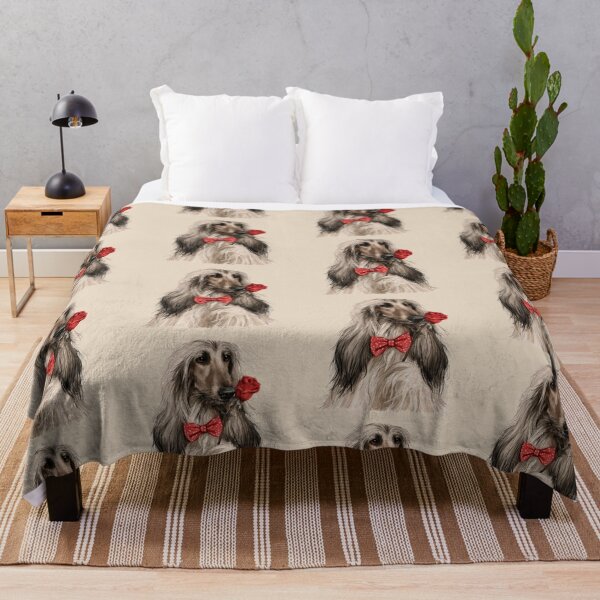 Item preview, Afghan Hound with a Rose designed and sold by Erika Kaisersot.
