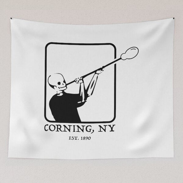 Item preview, Skeleton Corning NY Est 1890 designed and sold by yuckticke.