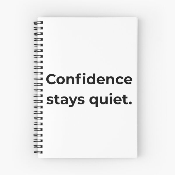 Item preview, Confidence stays quiet. designed and sold by MPSTUDIOPL.
