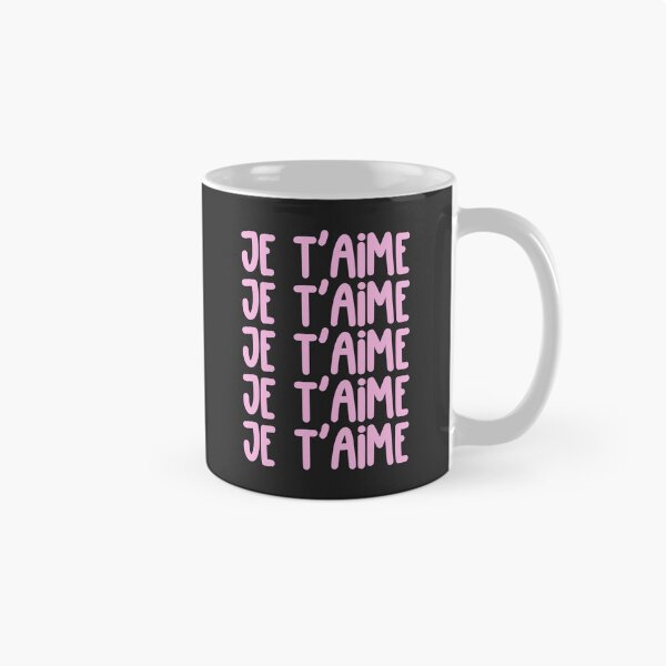 Item preview, Je T'aime French Love Typography Poster designed and sold by jianina-alondra.