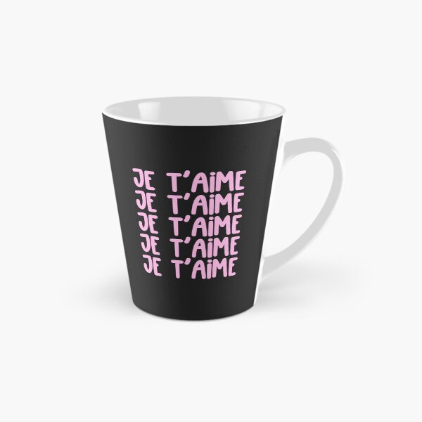 Item preview, Je T'aime French Love Typography Poster designed and sold by jianina-alondra.