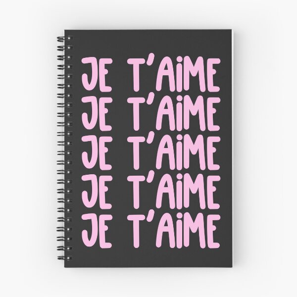 Item preview, Je T'aime French Love Typography Poster designed and sold by jianina-alondra.