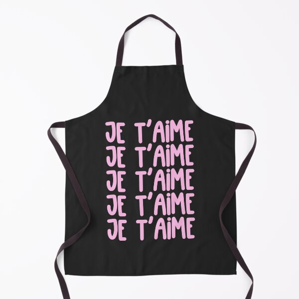 Item preview, Je T'aime French Love Typography Poster designed and sold by jianina-alondra.
