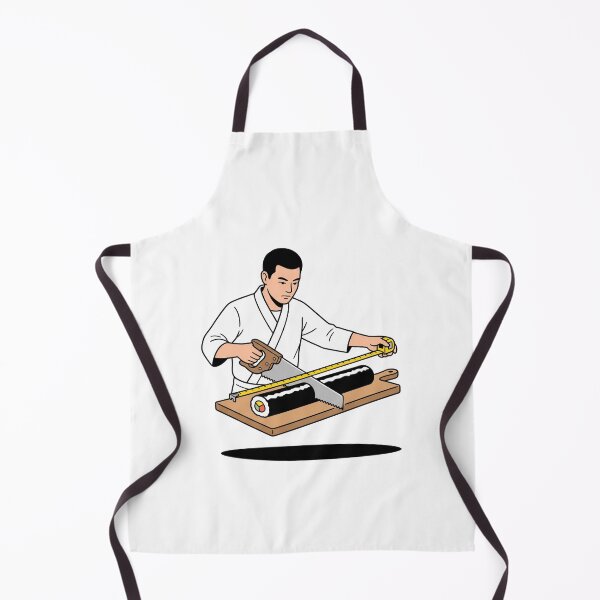 Item preview, Sushi Chef Cutting Roll With Hand Saw designed and sold by Rare By Hero.