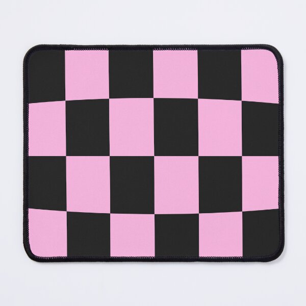 Item preview, Pink Black Wavy Checkerboard Pattern designed and sold by jianina-alondra.