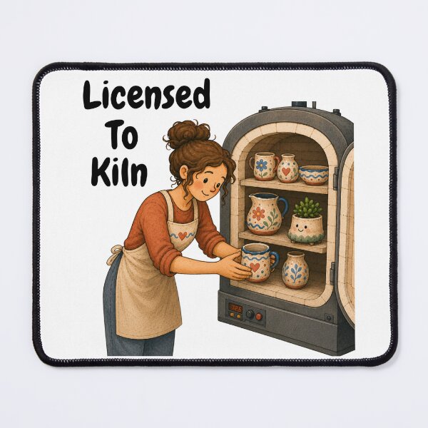Item preview, Licensed To Kiln designed and sold by SamanthaLPottery.