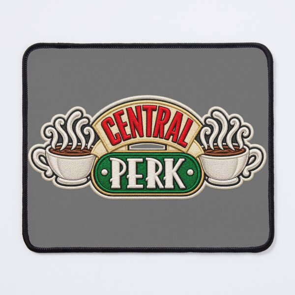 Item preview, Central Perk Cafe Friends TV Series Embroidery Logo designed and sold by killem667.