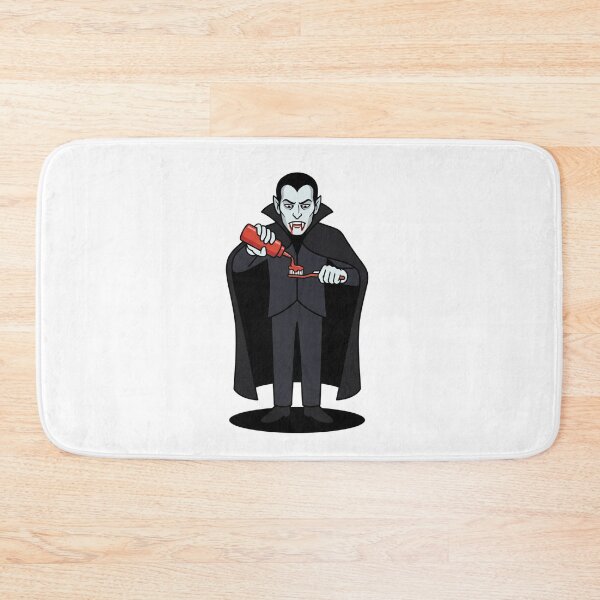 Item preview, Vampire Brushing Fangs With Ketchup Toothpaste designed and sold by Rare By Hero.