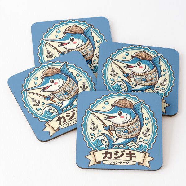 Item preview, Vintage Kawaii Marlin Fisherman designed and sold by lungpleecha.