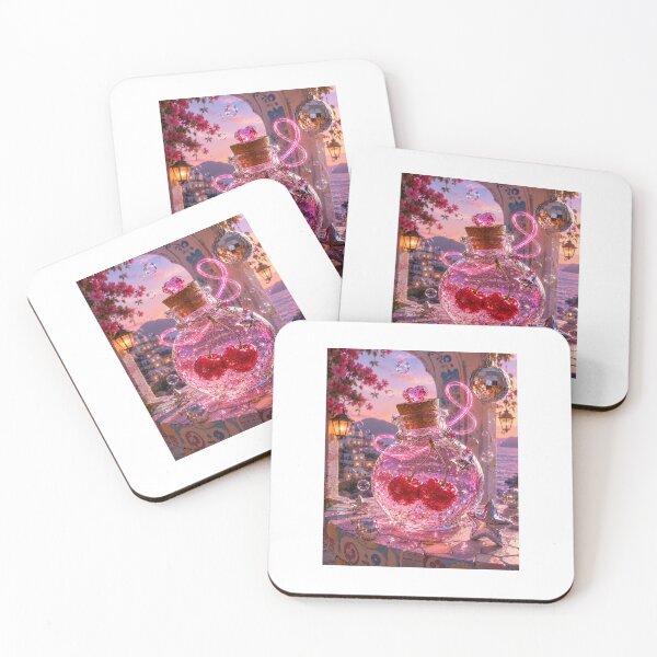 Item preview, Cherry Disco Potion Sticker designed and sold by blossomfun.