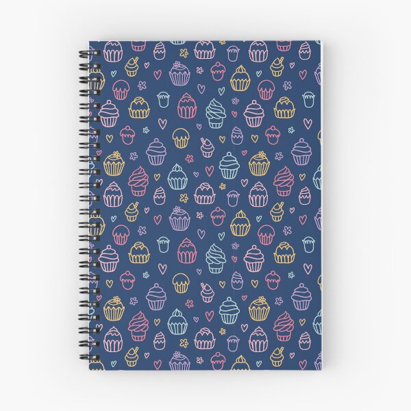 Item preview, Cute Cupcake Seamless Pattern | Fun Sweet Dessert Bakery Print designed and sold by SimpleVibeStudios.