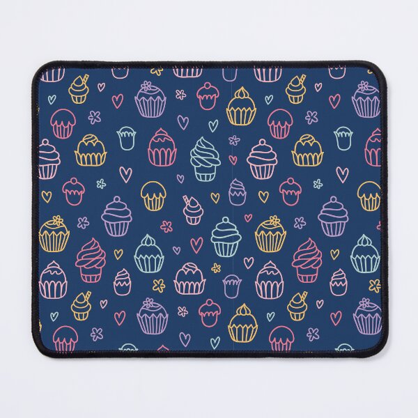 Item preview, Cute Cupcake Seamless Pattern | Fun Sweet Dessert Bakery Print designed and sold by SimpleVibeStudios.
