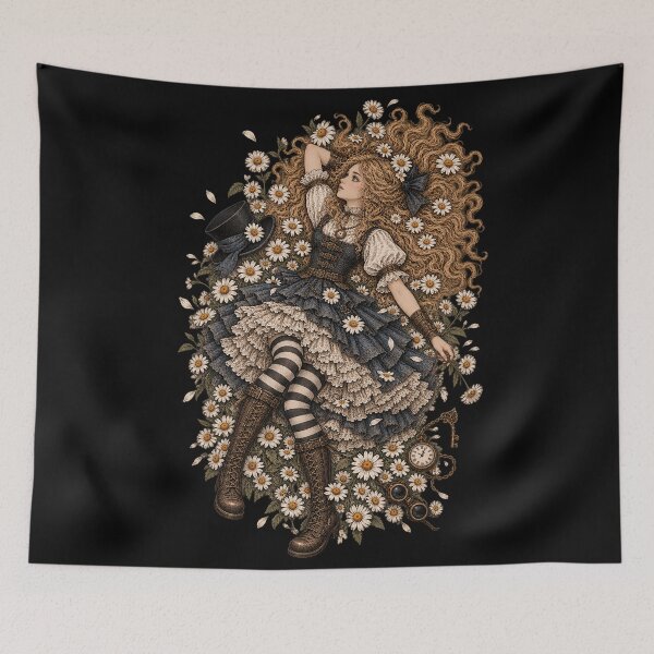 Item preview, Steampunk Alice in Wonderland designed and sold by DeVeauDesign.