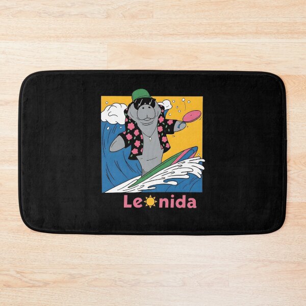 Item preview, Leonida Surfing Shark Hawaiian Beach Retro designed and sold by Glow-Paw-Studio.