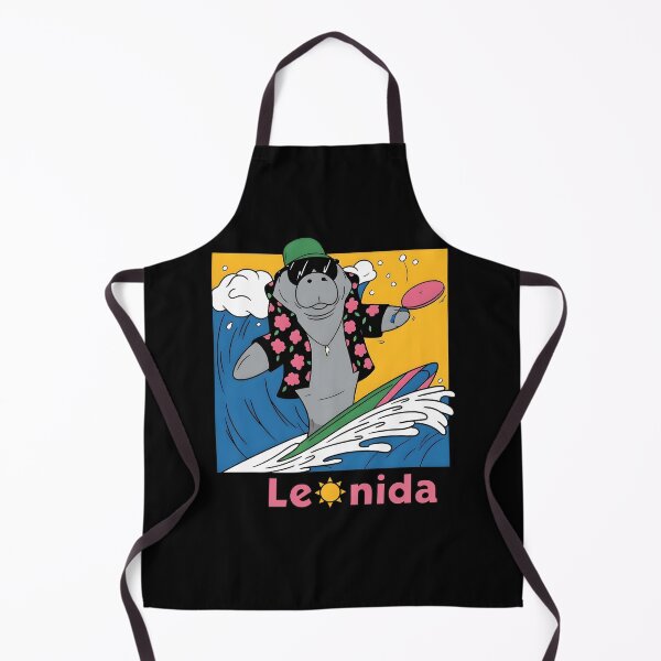 Item preview, Leonida Surfing Shark Hawaiian Beach Retro designed and sold by Glow-Paw-Studio.