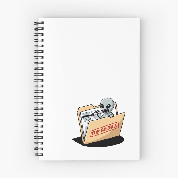 Item preview, Alien Redacting Its Own Top Secret File designed and sold by Rare By Hero.