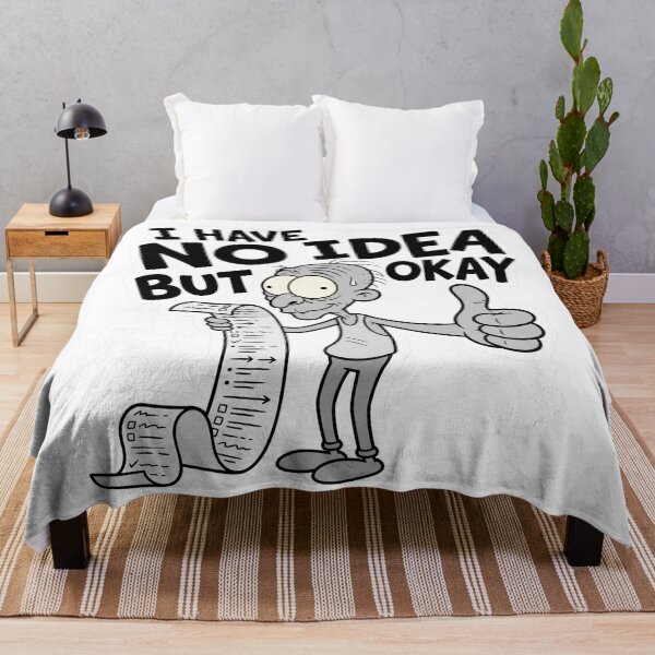Item preview, I Have No Idea But Okay Work Humor designed and sold by CreativeArtisanPrints Shop.