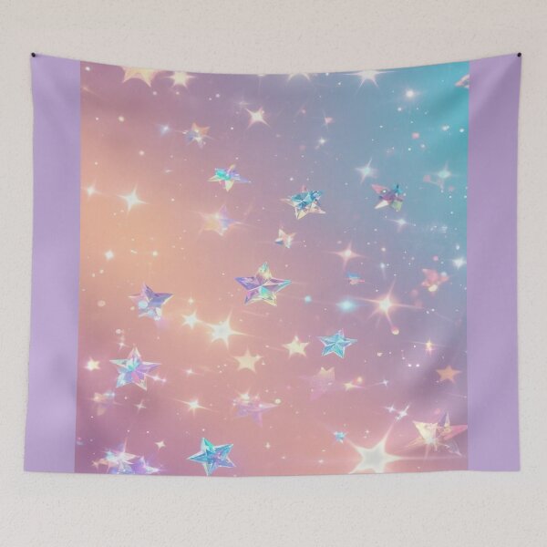 Item preview, Pastel Stardust in Dreamy Cosmic Glow designed and sold by ClarityPulse Studio.